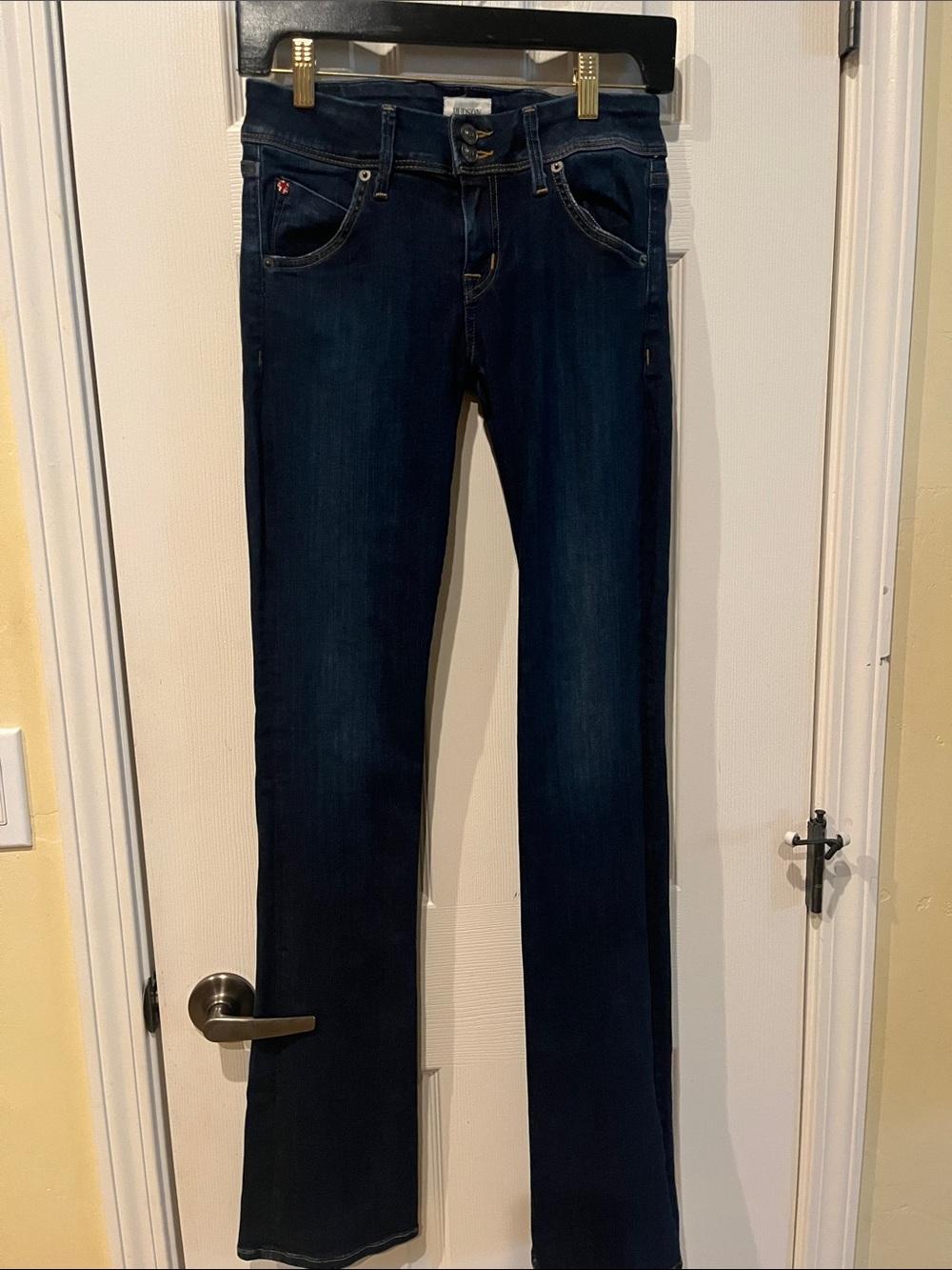 Hudson Jeans Beth Baby Bootcut Stretch Jeans 27 x 35